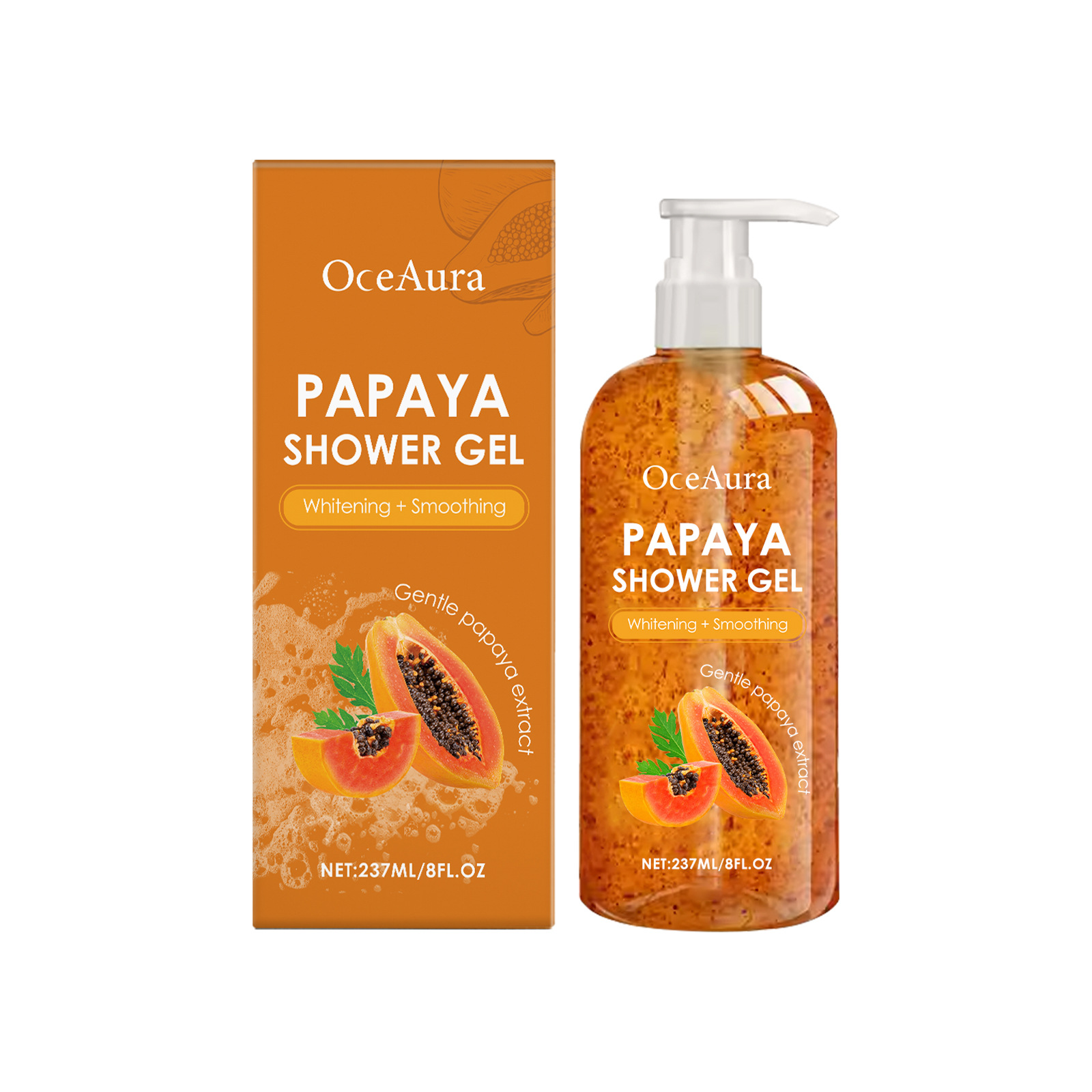 Perfume Fragrance Shower Gel - OCEAURA Perfumed Skin‑beautifying Body Wash Refreshing