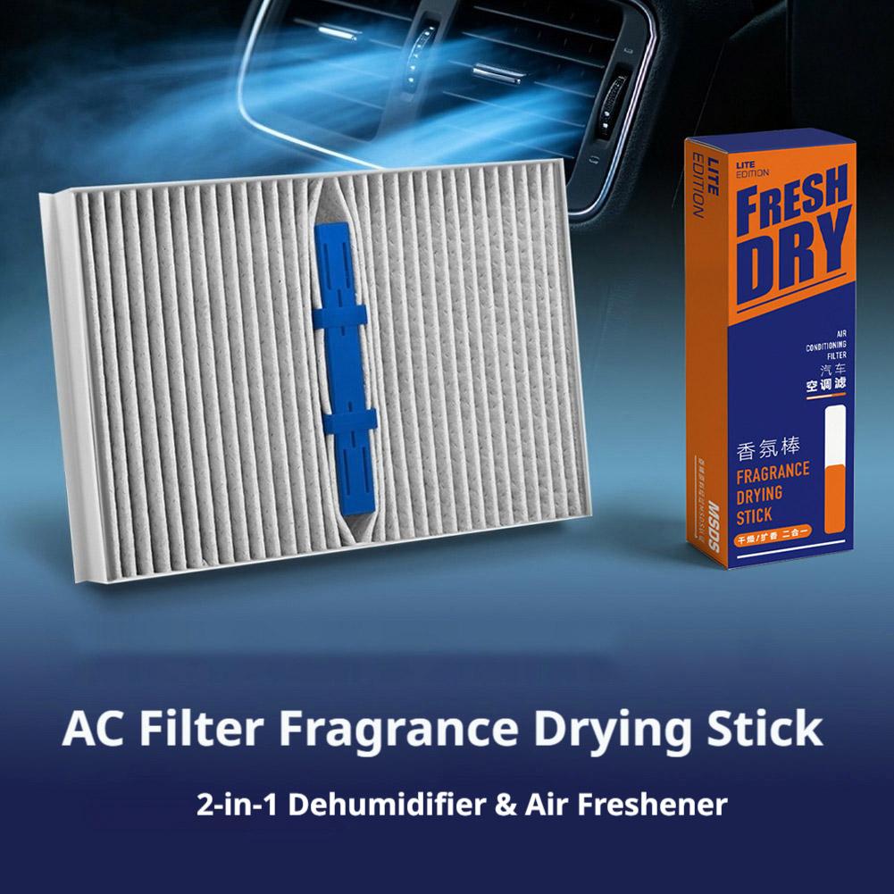 2 in 1 Car AC Filter Fragrance - Perfume Fragrance Stick 评论和价格