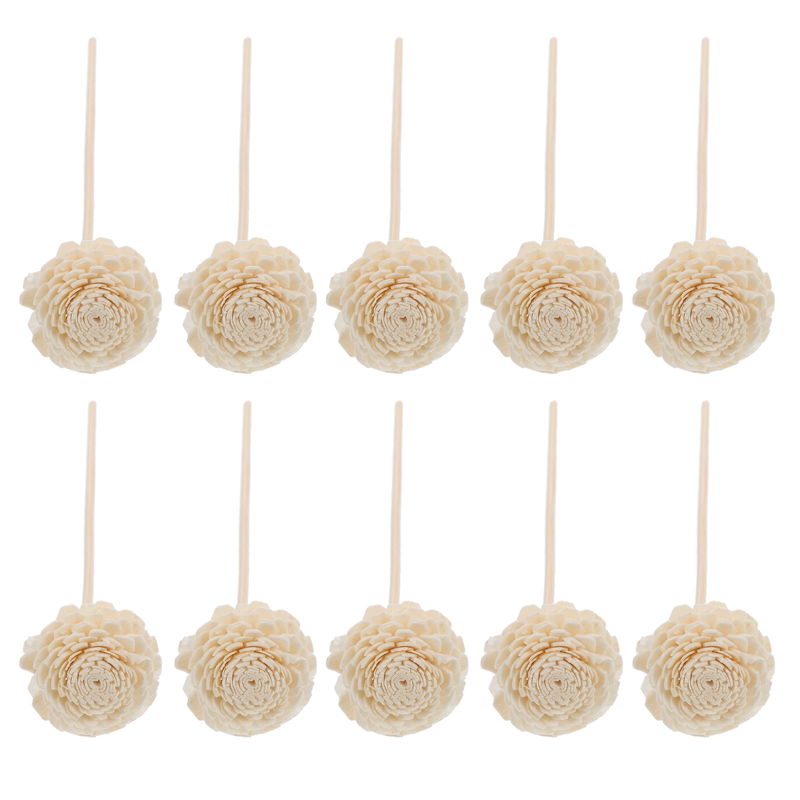 10Pcs Rose- Reed Sticks Aroma  - Perfume Fragrance Stick 评论和价格