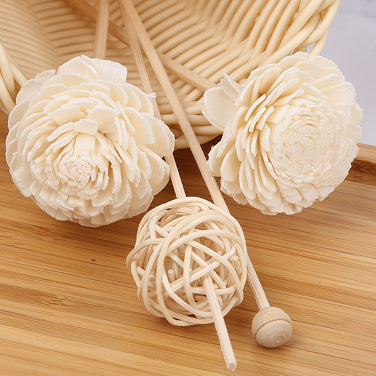 10Pcs Rose- Reed Sticks Aroma  - Perfume Fragrance Stick 评论和价格