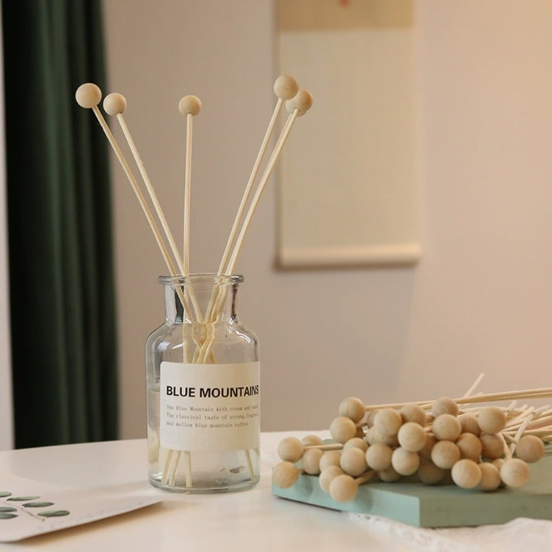 30Pcs/Lot Fireless Wood Ball A - Perfume Fragrance Stick 评论和价格