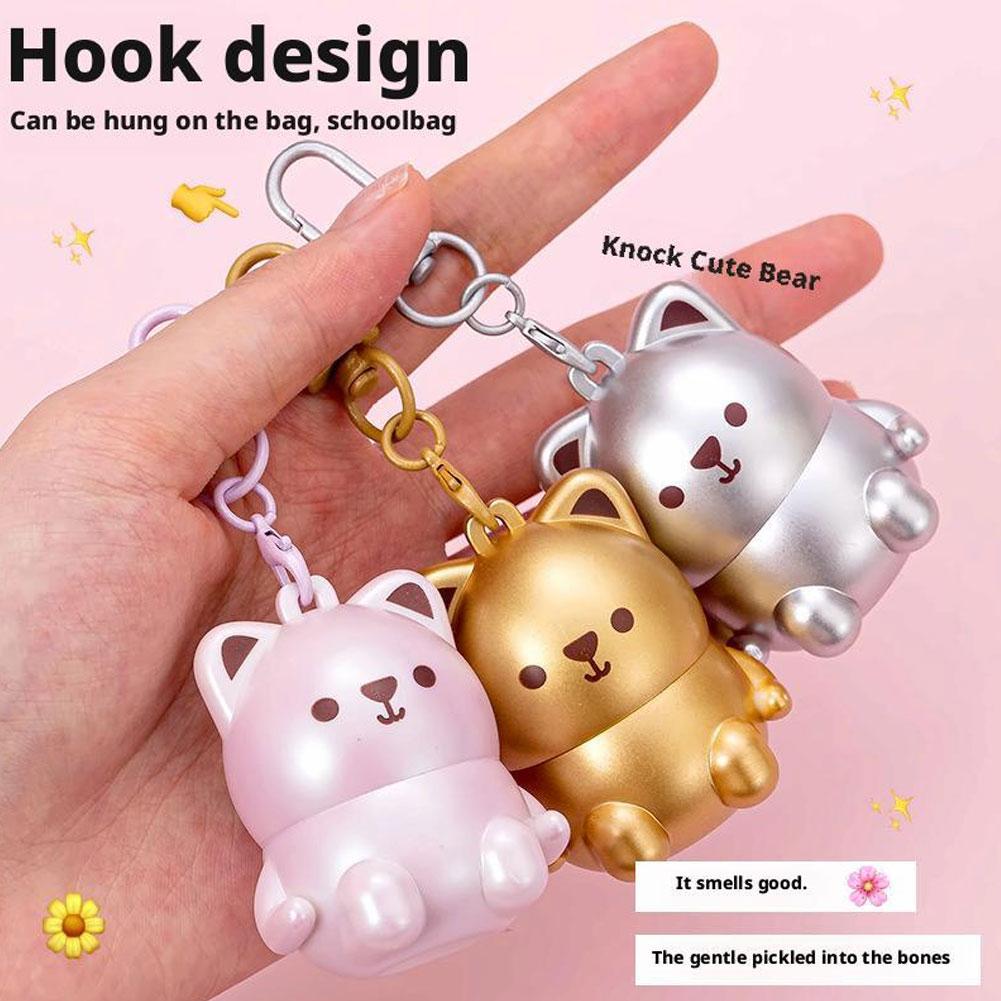 Cute Bear Shape Solid Perfume  - Perfume Fragrance Stick 评论和价格